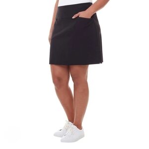 ❤️ S.C.& Co. Pull On Skort Black Stretch Skirt Women's XXL NWT Tummy Control